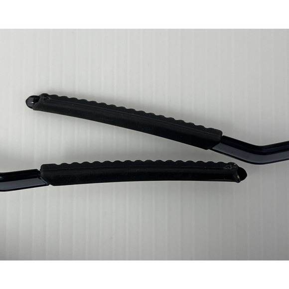 Oakley M Frame Crystal Black Gen 1 Mumba Sunglasses Black Iridium Lens Ear Socks - Picture 11 of 16